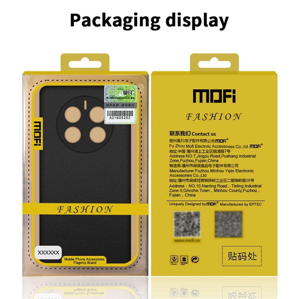 MOFI Shield Matte Series for Huawei Mate 50 4G Ultra Slim Phone Case Anti-fall Hard PC Protective Back Cover