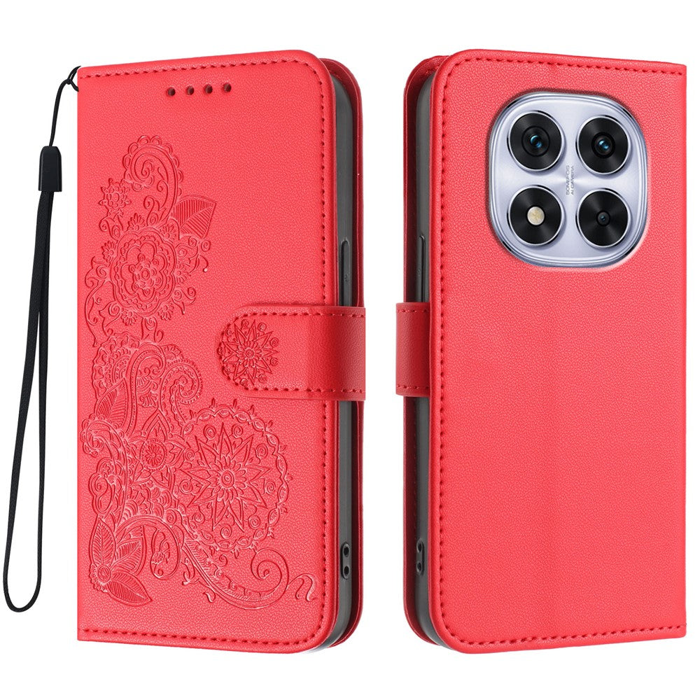 For Xiaomi Redmi Note 14 Pro 4G Phone Cases Mandala Flower Leather Wallet Mobile Cover with Strap
