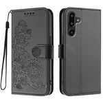 For Samsung Galaxy M16 5G / Galaxy F16 5G Phone Cases Mandala Flower Leather Wallet Mobile Cover with Strap
