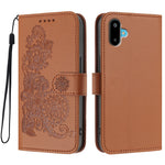 For Samsung Galaxy M06 5G / Galaxy F06 5G Phone Cases Mandala Flower Leather Wallet Mobile Cover with Strap