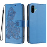 For Samsung Galaxy M06 5G / Galaxy F06 5G Phone Cases Mandala Flower Leather Wallet Mobile Cover with Strap