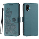 For Samsung Galaxy M06 5G / Galaxy F06 5G Phone Cases Mandala Flower Leather Wallet Mobile Cover with Strap
