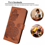 For Honor 400 Lite 5G Phone Cases Mandala Flower Leather Wallet Mobile Cover with Strap
