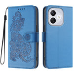 For Honor 400 Lite 5G Phone Cases Mandala Flower Leather Wallet Mobile Cover with Strap