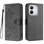 For Honor 400 Lite 5G Phone Cases Mandala Flower Leather Wallet Mobile Cover with Strap