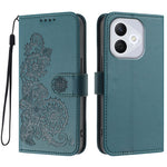 For Honor 400 Lite 5G Phone Cases Mandala Flower Leather Wallet Mobile Cover with Strap