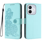 For Honor 400 Lite 5G Phone Cases Mandala Flower Leather Wallet Mobile Cover with Strap