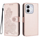 For Honor 400 Lite 5G Phone Cases Mandala Flower Leather Wallet Mobile Cover with Strap