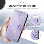 For Honor 400 Lite 5G Leather Wallet Case Butterfly Flower Imprinted Phone Cover with Strap