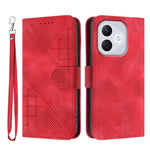 For Honor 400 Lite 5G Leather Wallet Case Butterfly Flower Imprinted Phone Cover with Strap