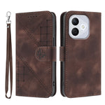 For Honor 400 Lite 5G Leather Wallet Case Butterfly Flower Imprinted Phone Cover with Strap