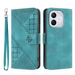 For Honor 400 Lite 5G Leather Wallet Case Butterfly Flower Imprinted Phone Cover with Strap