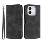 For Honor 400 Lite 5G Leather Wallet Case Butterfly Flower Imprinted Phone Cover with Strap