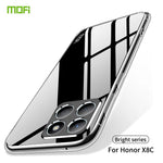 MOFI For Honor X8c 4G Gennemsigtigt Telefoncover Ultra-tyndt TPU Telefonbagcover