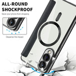 For Samsung Galaxy S25 Edge Magnetic Case RFID Blocking Leather Phone Cover
