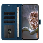 For Honor Magic7 Lite 5G / X9c 5G / X60 Pro 5G Case Owl Imprinted PU Leather Wallet Phone Cover with Wrist Strap