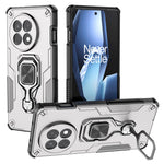 For OnePlus 13R 5G Case Rotatable Ring Kickstand PC + TPU Shockproof Phone Cover
