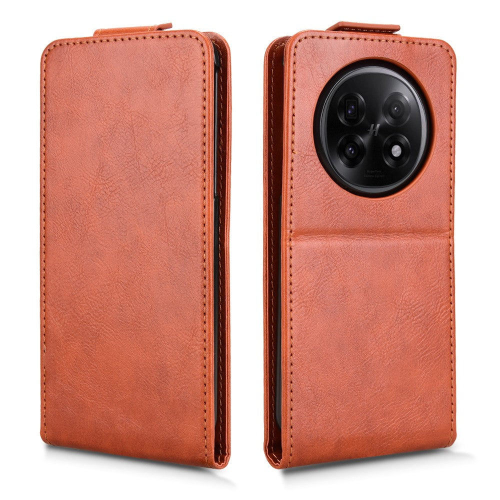 For Oppo Find N5 5G Stand Case Magnetic Clasp Vertical Flip Leather Phone Cover with Card Holder