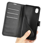 Litchi Texture PU Leather Phone Case for Samsung Galaxy A23e, Anti-scratch Wallet Stand Protective Phone Cover