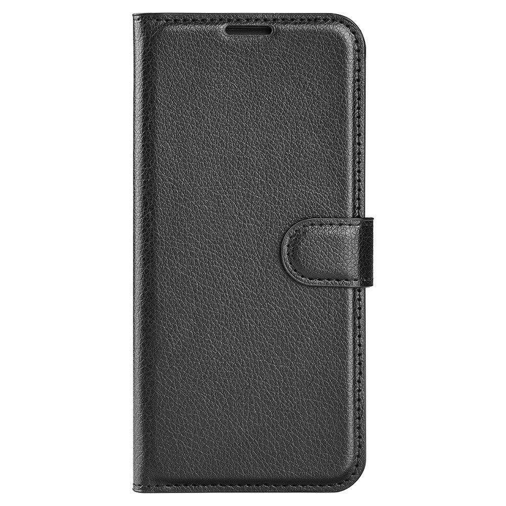 Litchi Texture PU Leather Phone Case for Samsung Galaxy A23e, Anti-scratch Wallet Stand Protective Phone Cover