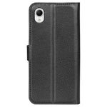 Litchi Texture PU Leather Phone Case for Samsung Galaxy A23e, Anti-scratch Wallet Stand Protective Phone Cover