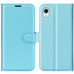 Litchi Texture PU Leather Phone Case for Samsung Galaxy A23e, Anti-scratch Wallet Stand Protective Phone Cover