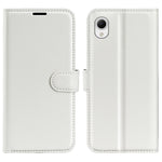Litchi Texture PU Leather Phone Case for Samsung Galaxy A23e, Anti-scratch Wallet Stand Protective Phone Cover