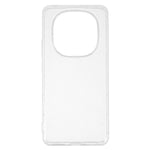 For Xiaomi Redmi Note 14 Pro+ 5G Case Transparent TPU Phone Back Cover Airbag Protection