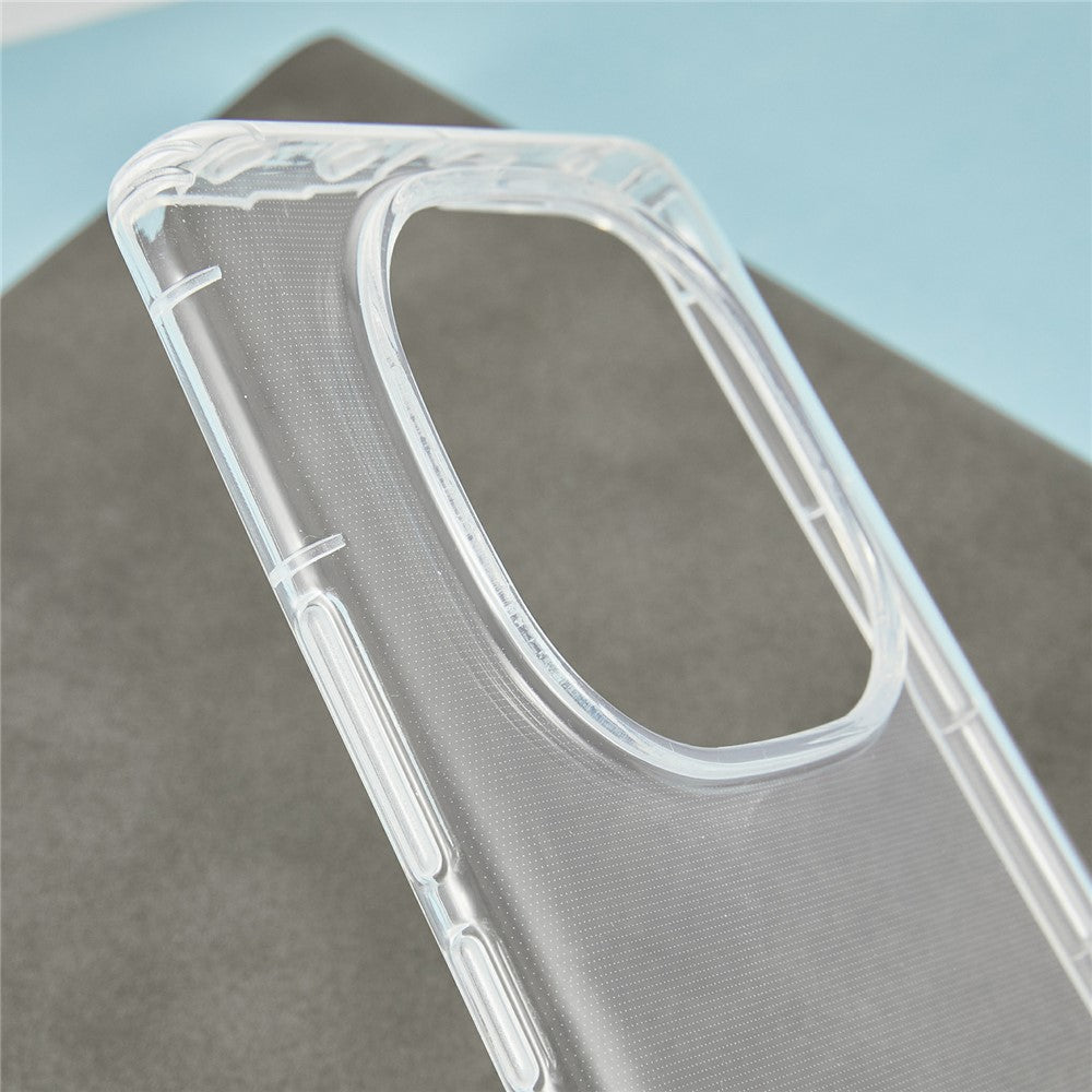 Xiaomi Redmi Note 14 Pro 5G / Poco X7 5G Skal Transparent TPU mobil Baksida Airbagskydd