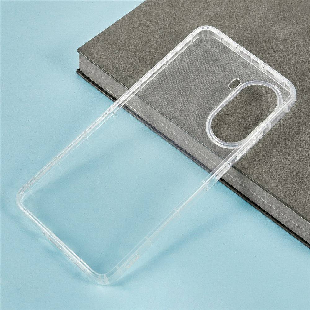 For Xiaomi Poco X7 Pro 5G Case Transparent TPU Phone Back Cover Airbag Protection