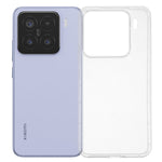 For Xiaomi 15 Pro Case Transparent TPU Phone Back Cover Airbag Protection