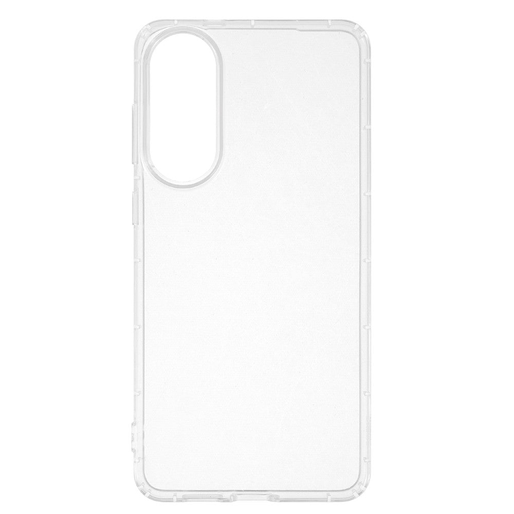 Til Samsung Galaxy S25 Edge cover Gennemsigtig TPU-telefonbagside Airbagbeskyttelse