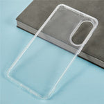 Til Samsung Galaxy S25 Edge cover Gennemsigtig TPU-telefonbagside Airbagbeskyttelse