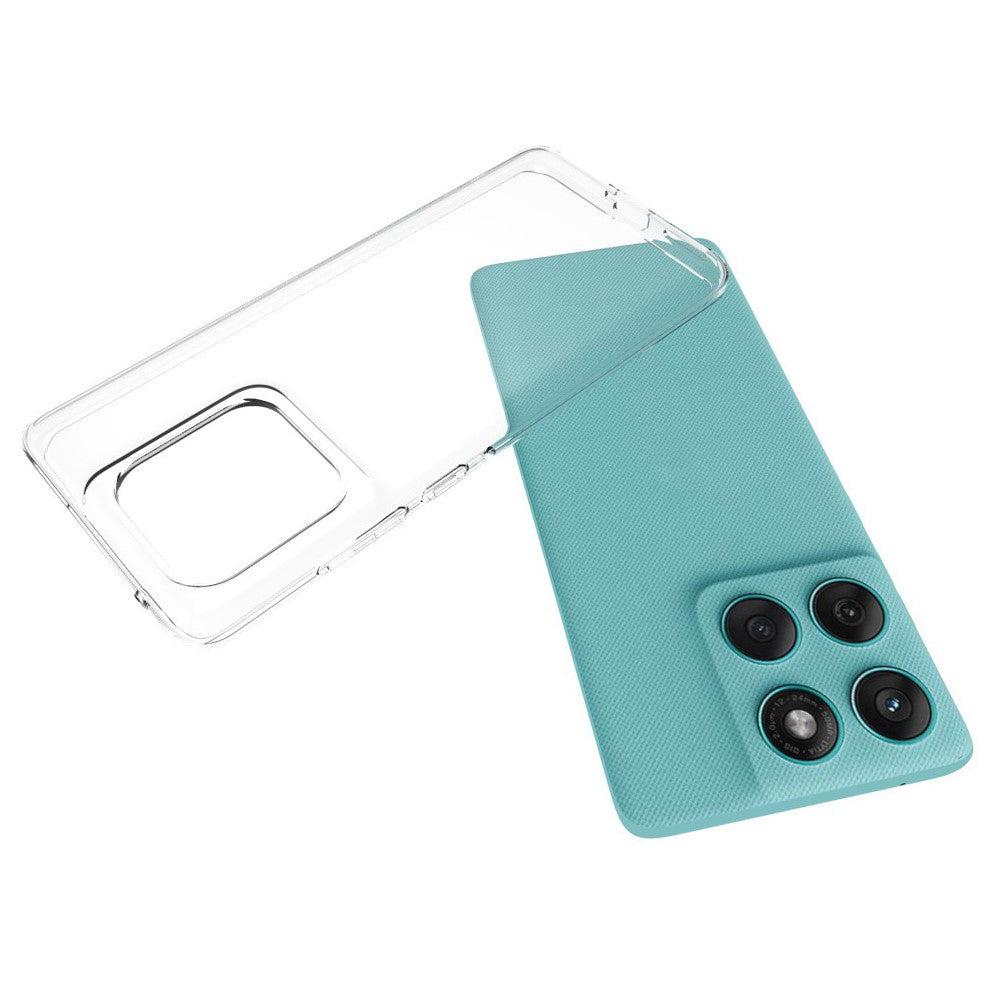 Til Motorola Edge 60 5G / 60 Fusion 5G / G Stylus 5G (2025) Cover Slankt Transparent Blødt TPU Telefoncover