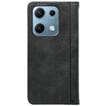 For Xiaomi Redmi Note 14S 4G Case Hidden Magnetic Closure Calf Texture Leather Phone Cover