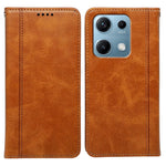 For Xiaomi Redmi Note 14S 4G Case Hidden Magnetic Closure Calf Texture Leather Phone Cover