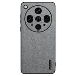 For Oppo Find X8 Ultra 5G Case Wood Texture PU Leather Coated PC TPU Phone Cover