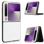 For Huawei Pura X Case Carbon Fiber Texture Shockproof PU + PC Phone Cover