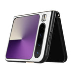 For Huawei Pura X Case Carbon Fiber Texture Shockproof PU + PC Phone Cover