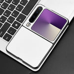 For Huawei Pura X Case Carbon Fiber Texture Shockproof PU + PC Phone Cover