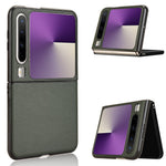 For Huawei Pura X Case Carbon Fiber Texture Shockproof PU + PC Phone Cover