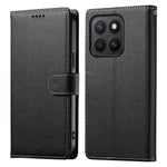 For Honor X8c 4G Stand Case Litchi Texture Leather Wallet Phone Cover Magnetic Snap