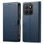 For Honor X8c 4G Stand Case Litchi Texture Leather Wallet Phone Cover Magnetic Snap