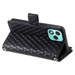 Style 012 til Honor 400 Lite 5G etui med lynlåslomme, glimmerlædercover