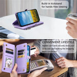 For Honor 400 Lite 5G Cover TPU + PU Læder Pung Telefon Cover med Håndrem