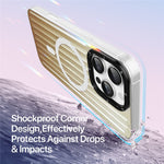 DUX DUCIS Zest Series For iPhone 16 Pro Case Compatible with MagSafe Gradient TPU + PET Phone Cover