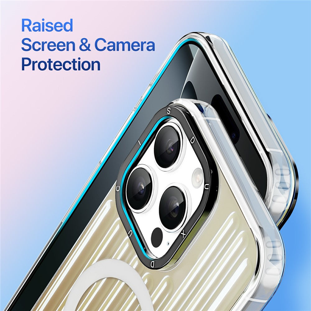 DUX DUCIS Zest Series For iPhone 16 Pro Case Compatible with MagSafe Gradient TPU + PET Phone Cover