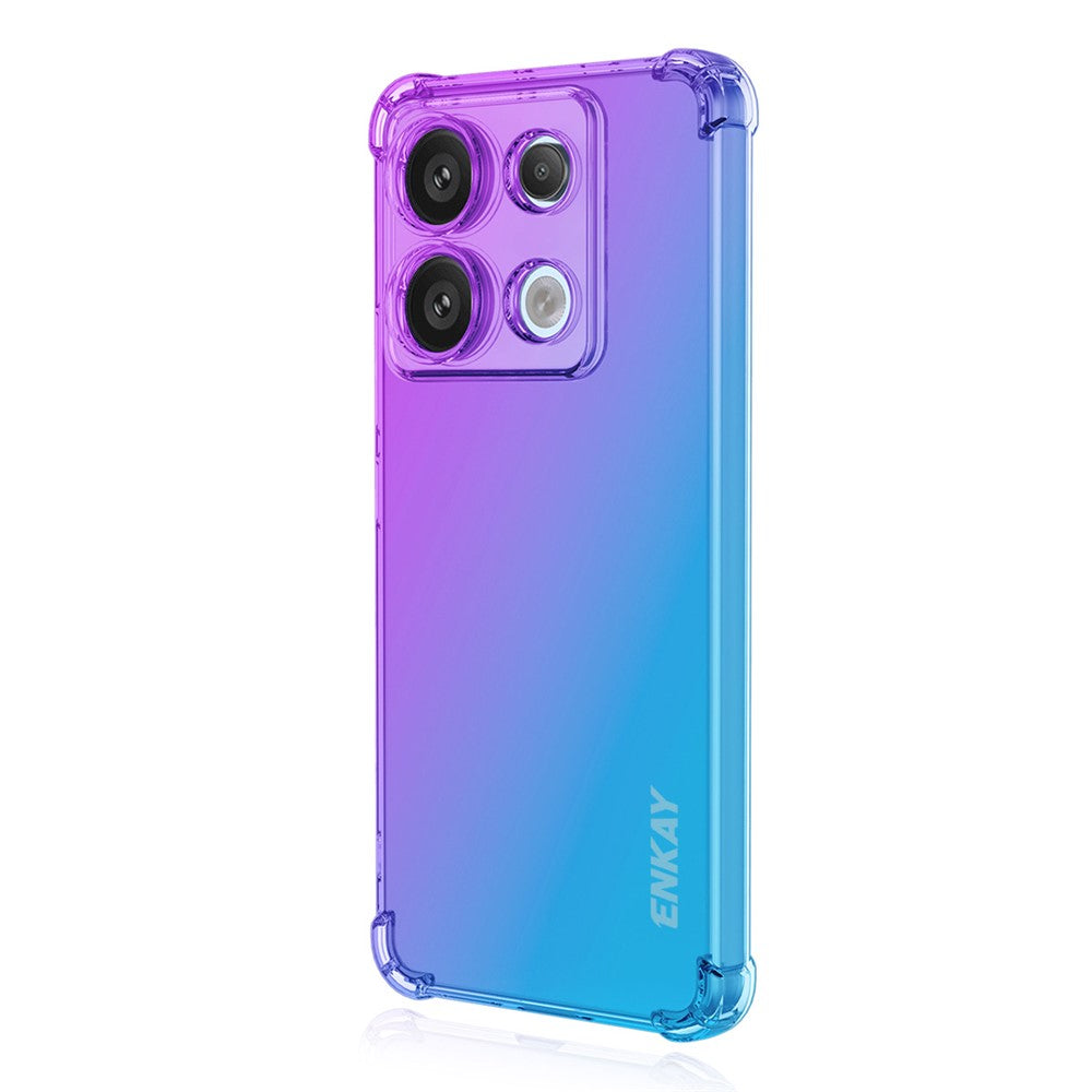 ENKAY For Xiaomi Redmi Note 14S 4G TPU Case  Thickened Four Corner Drop-proof Phone Back Cover