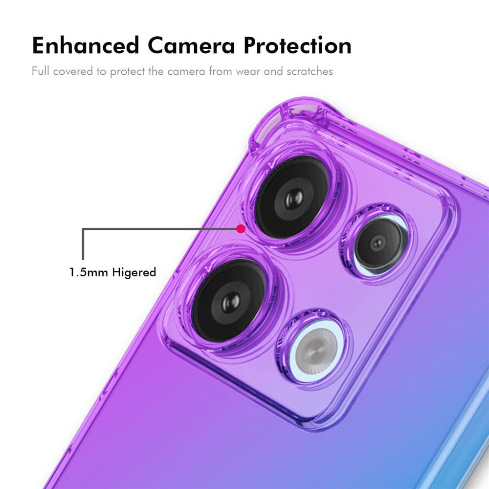 ENKAY For Xiaomi Redmi Note 14S 4G TPU Case  Thickened Four Corner Drop-proof Phone Back Cover