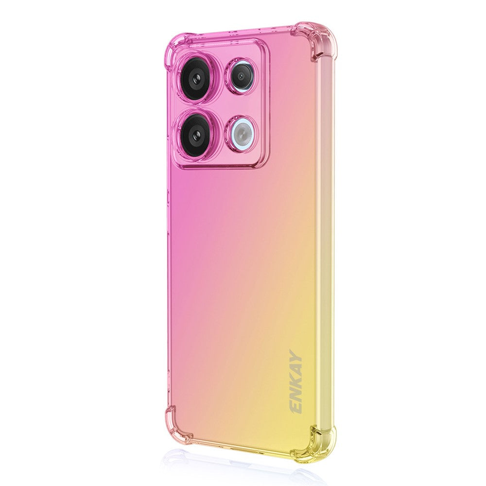 ENKAY For Xiaomi Redmi Note 14S 4G TPU Case  Thickened Four Corner Drop-proof Phone Back Cover